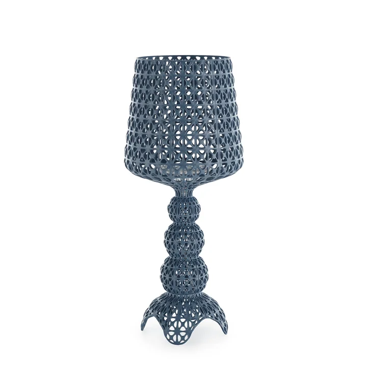 Kartell - Mini Kabuki LED Lampe de table, bleu clair