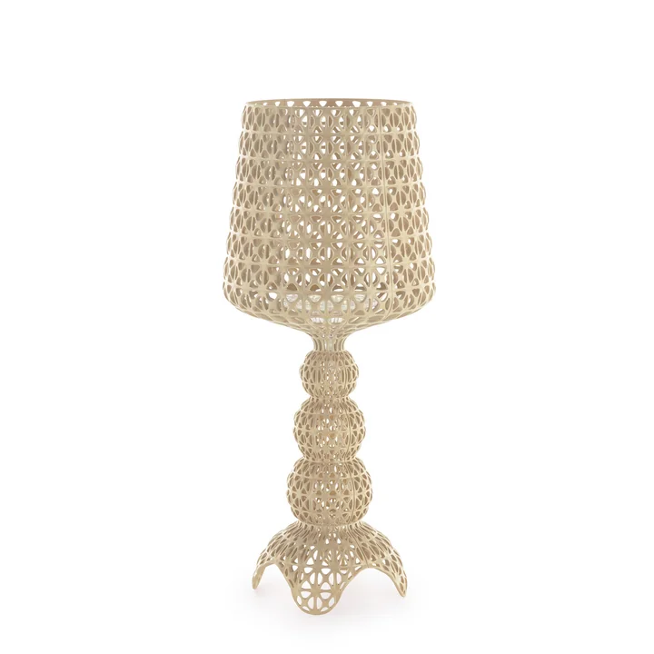 Kartell - Mini Kabuki LED Lampe de table, beige
