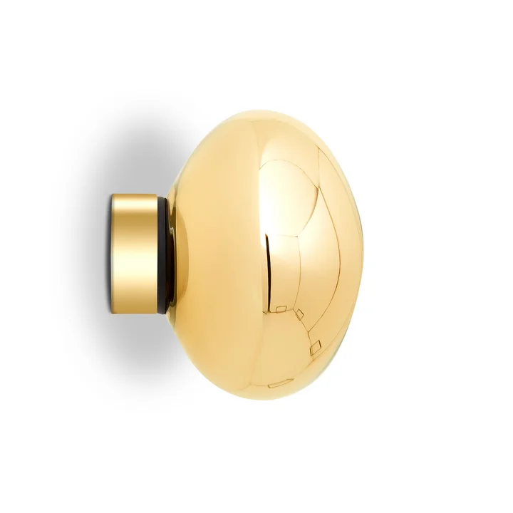 Tom Dixon - Melt LED Applique / Plafonnier, Mini, 30 x 25 cm, or