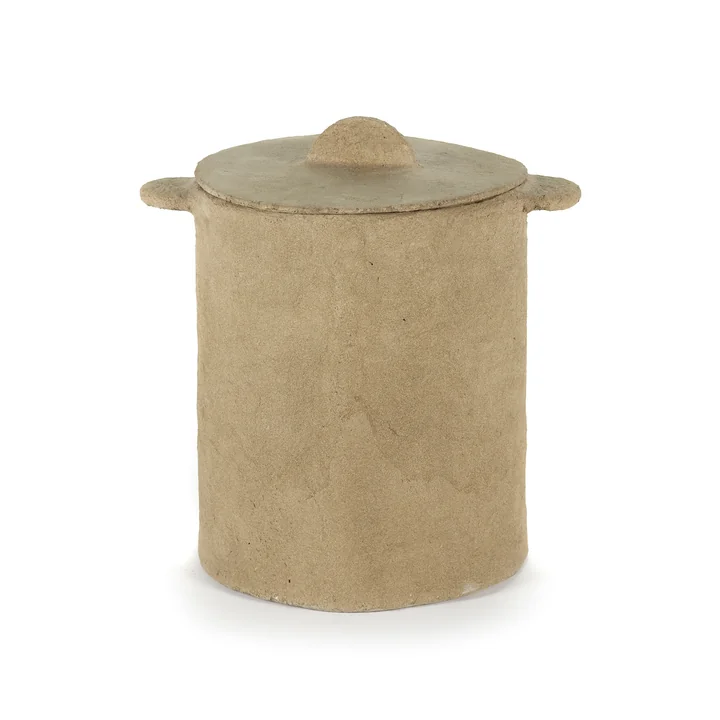 Serax - Earth Pot avec couvercle M, brun