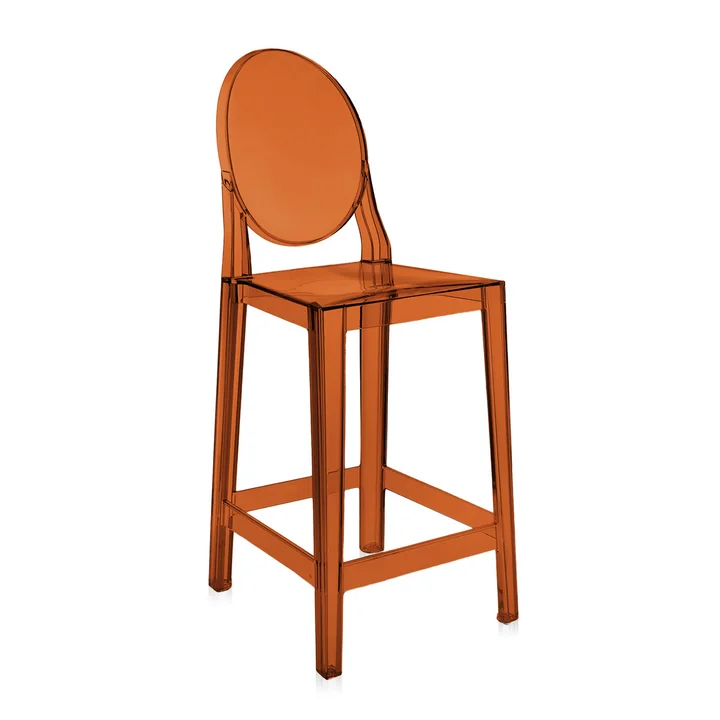 Kartell - One More tabouret de bar, 65 cm, ambre