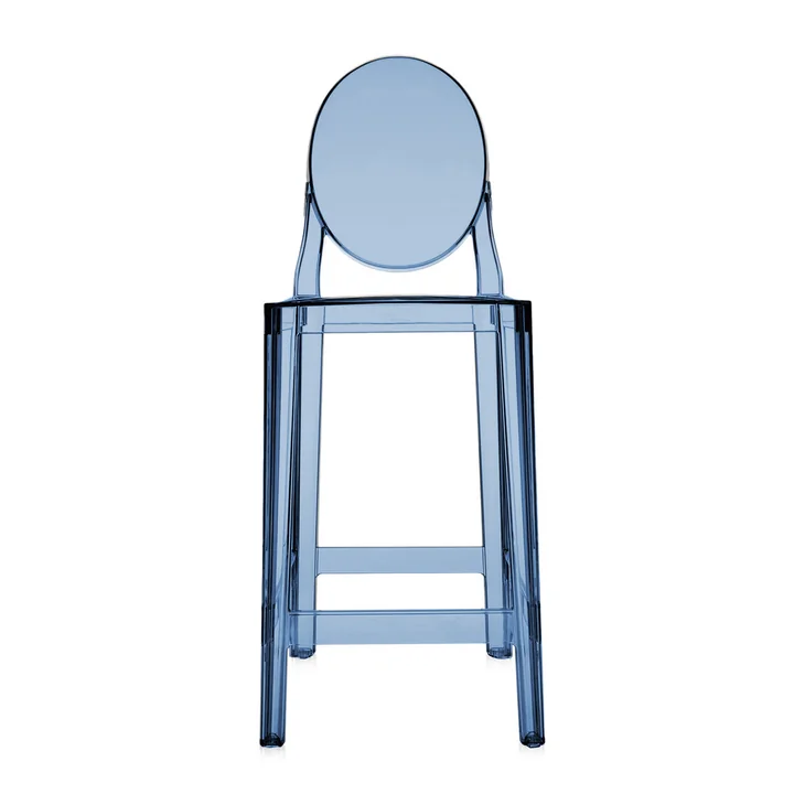 Kartell - One More tabouret de bar, 65 cm, bleu poudré