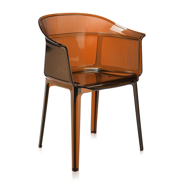 Kartell - Papyros fauteuil, ambre