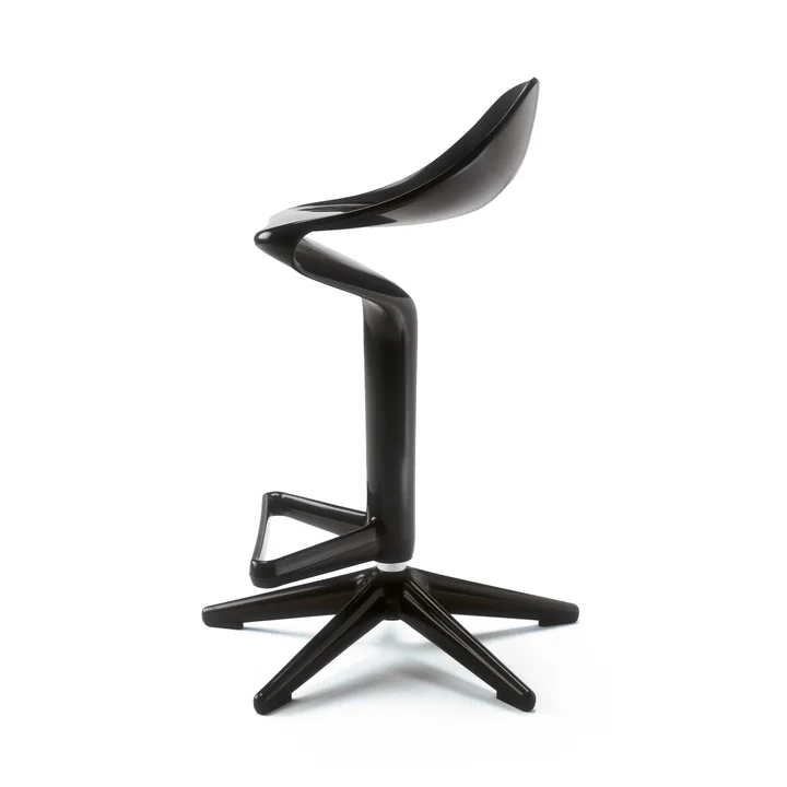 Kartell - Spoon Tabouret de bar, noir