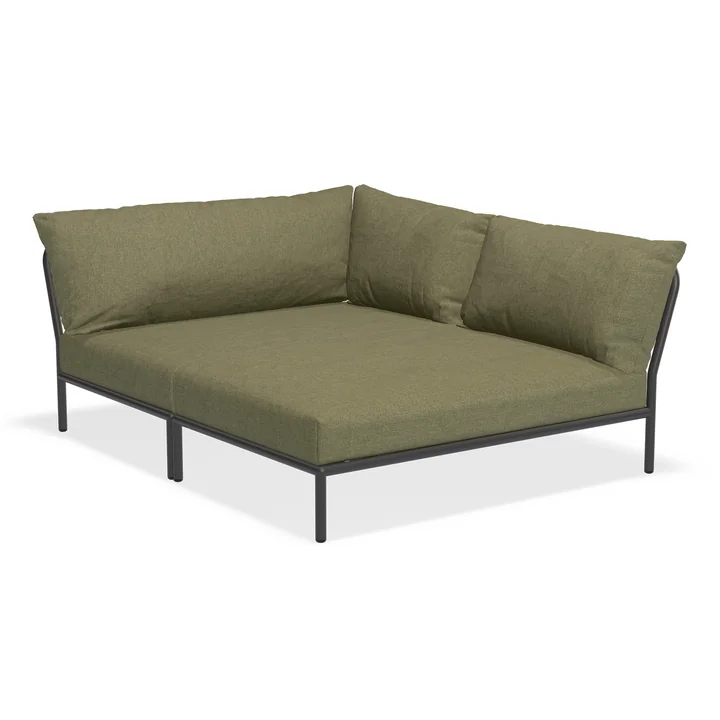 HOUE - Level 2 Cozy Sofa, à droite, dark grey / leaf