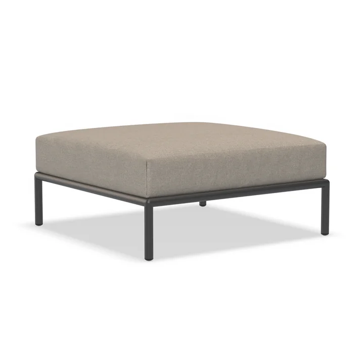 HOUE - Level 2 Ottoman, gris foncé / cendre