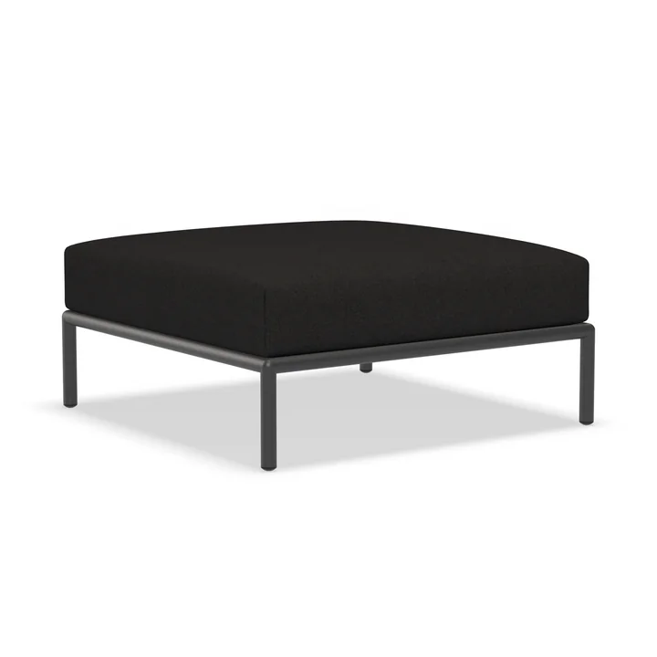 HOUE - Level 2 Ottoman, gris foncé / charcoal