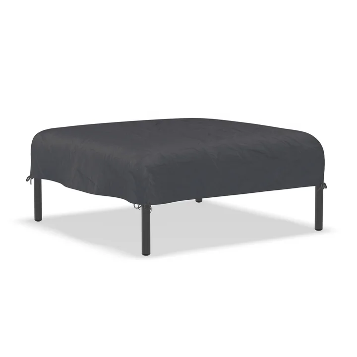 HOUE - Level /Level 2 Housse de protection pour ottoman, noir