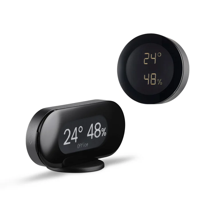 Jacob Jensen - Station climatique avec capteur, noir