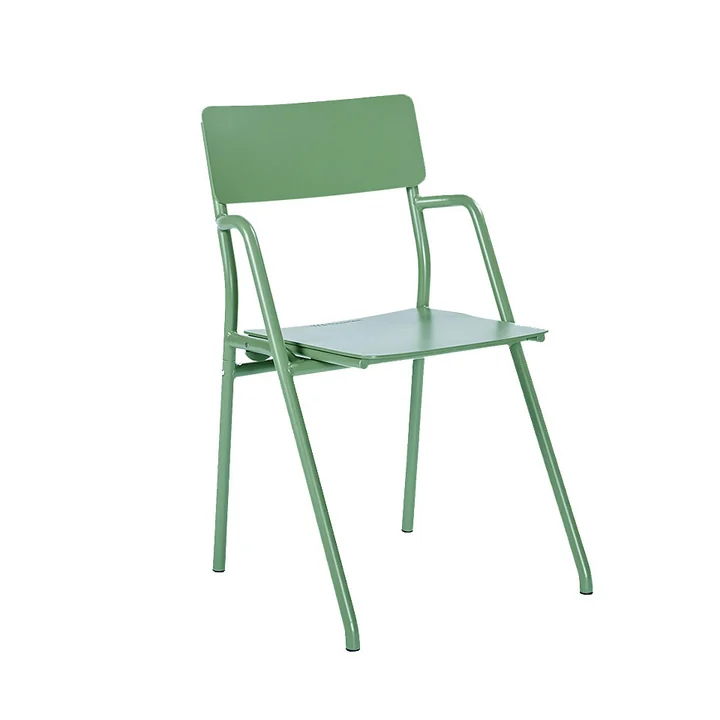 Weltevree - Chaise pliante Flip-up Outdoor, vert pâle (RAL 6021)