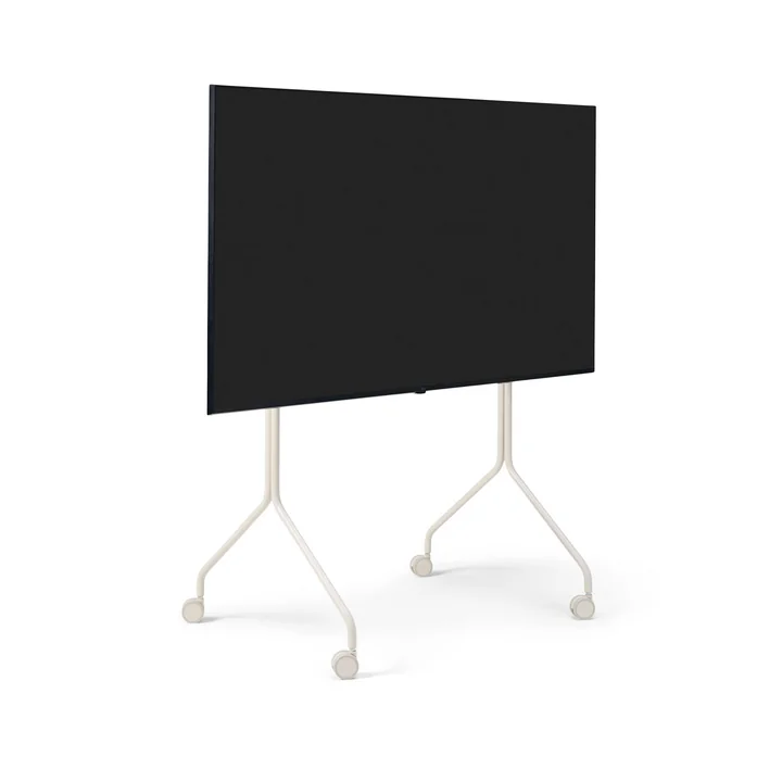 Pedestal - Moon Rollin ' Tall TV - Supports , 44 - 70 Douanes , pearl