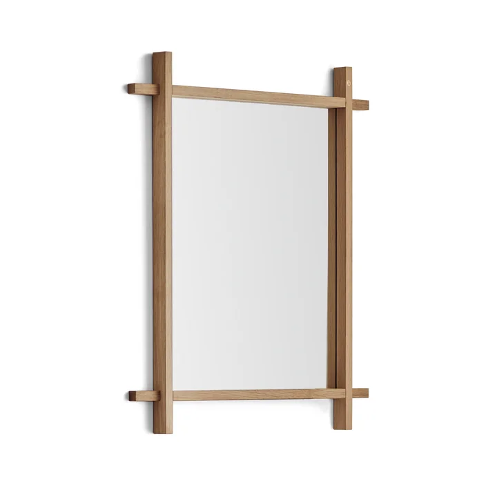 Andersen Furniture - Collect miroir mural, moyen, 64 x 74 cm, chêne