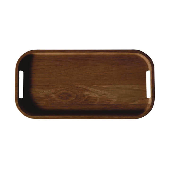 Andersen Furniture - Plateau Flection, large, 40 x 20 cm, frêne teinté foncé