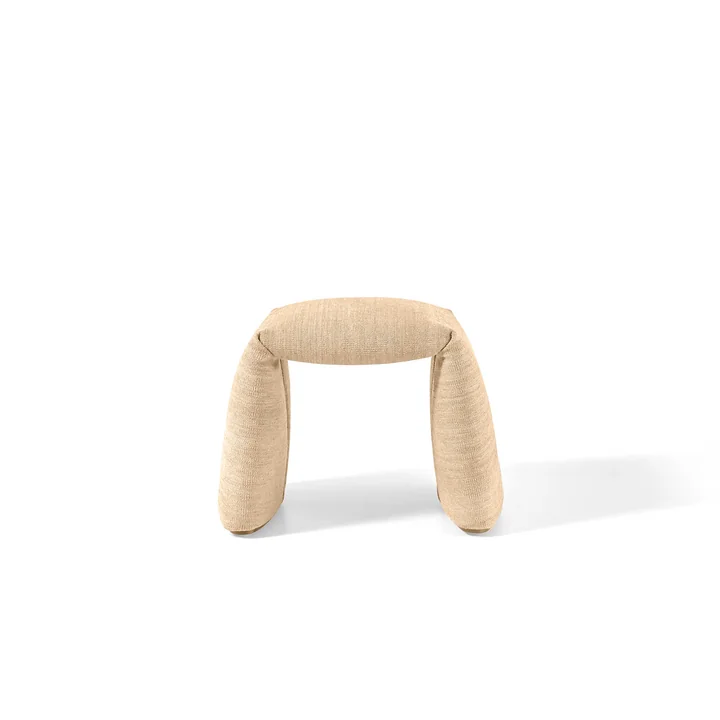 nanimarquina - Banc plié, petit, 60 x 45 cm, beige