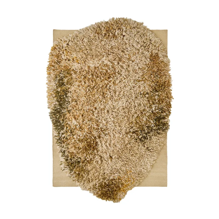 nanimarquina - Tapis Alga, 179 x 270 cm, ocre