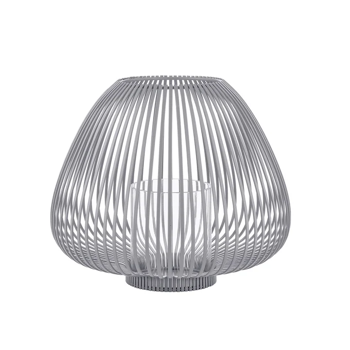 Blomus - Lyva Lanterne M, gris acier