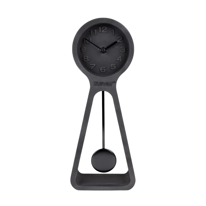 Zuiver - Pendulum Time Horloge de table, all black