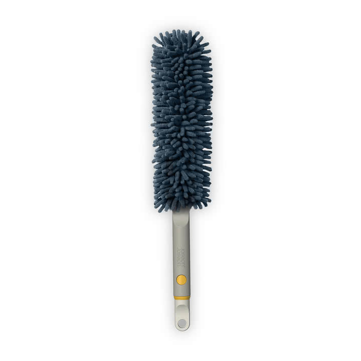 Joseph Joseph - CleanTech Balai à poussière en microfibres 3 en 1, light stone