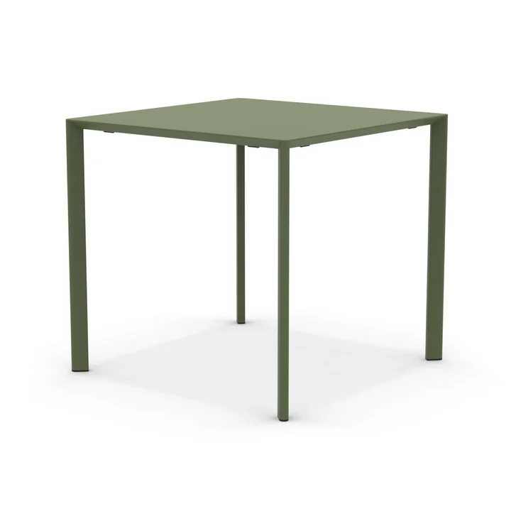 Vermobil - Table Fox, 80 x 80 cm, vert foncé