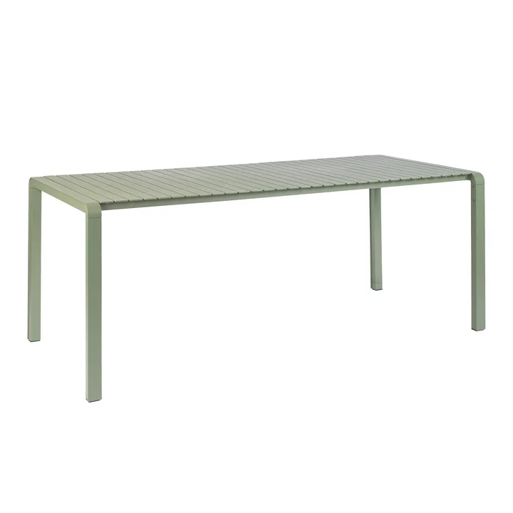 Zuiver - Vondel Table de jardin, 214 x 97 cm, vert
