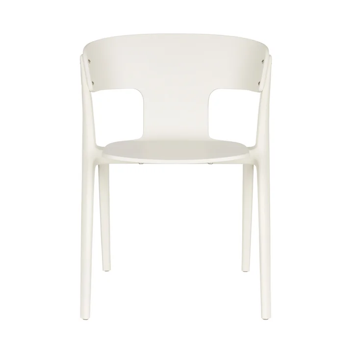 Zuiver - Chaise de jardin Horizon, blanc cassé