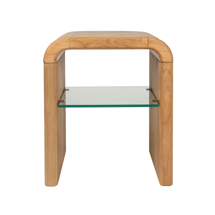 Zuiver - Brave Table d'appoint, chêne
