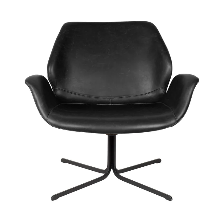 Zuiver - Nikki Lounge Chair, tout noir