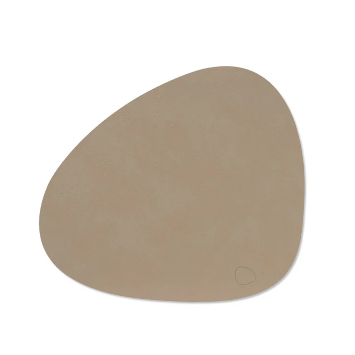 Lind DNA - Set de table Curve M, 31 x 35 cm, Nupo clay brown