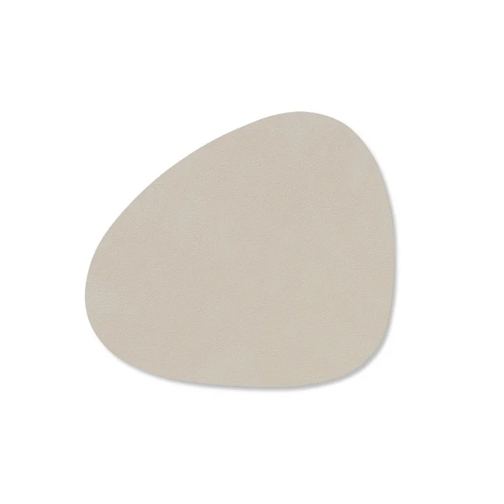 Lind DNA - Glasuntersetzer Curve , Nupo oyster white