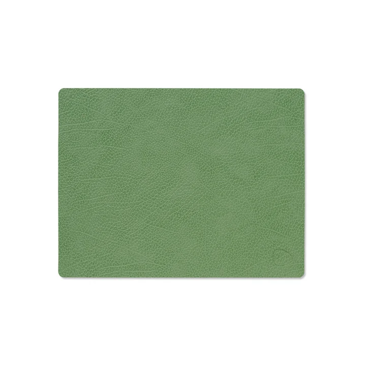 Set de table Square M, 3 4. 5 x 2 6. 5 cm, Hippo forest green de Lind DNA