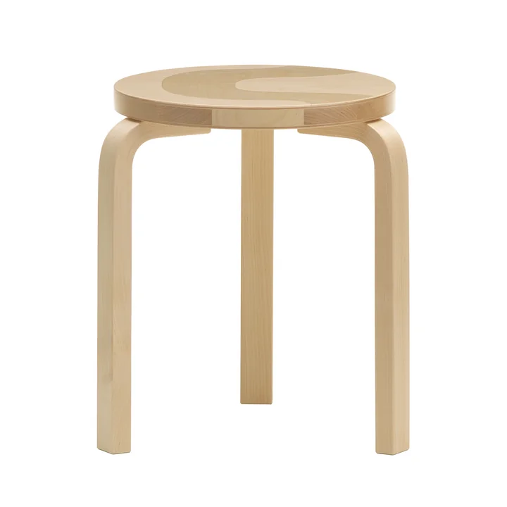 Artek - 60 Tabouret, seireeni, bouleau naturel