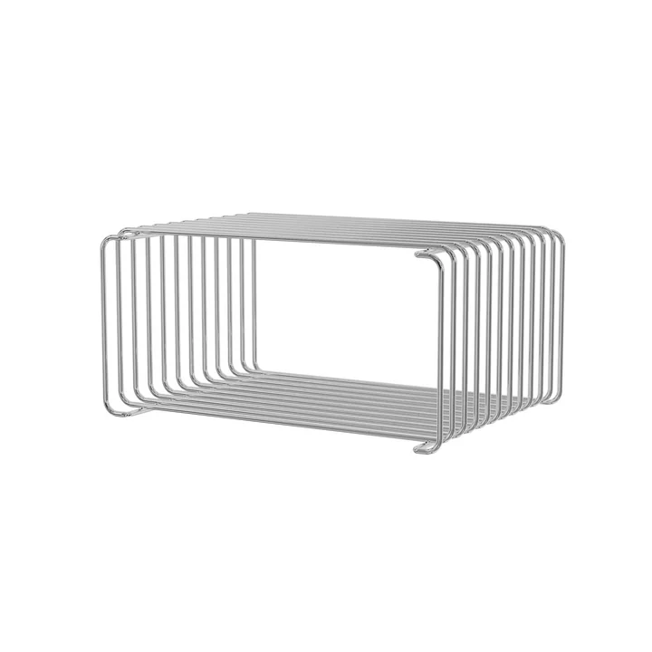 Montana - Panton Wire Étagère mi-hauteur 25,7 cm, chromée
