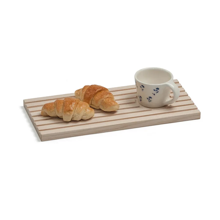 side by side - Drink & Dip Planche de service, 32 x 14,5 cm, frêne naturel