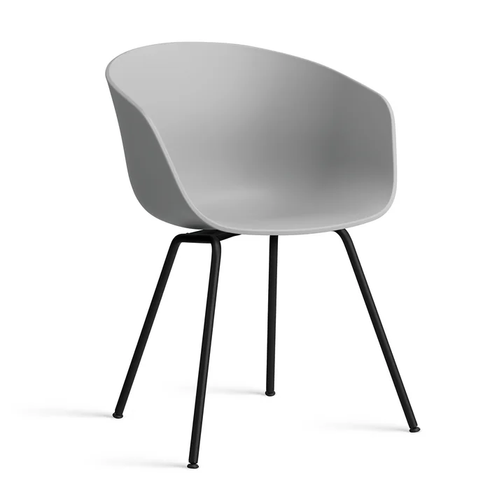 HAY - About A Chair AAC 26, concrete grey 2. 0 (patins en plastique)