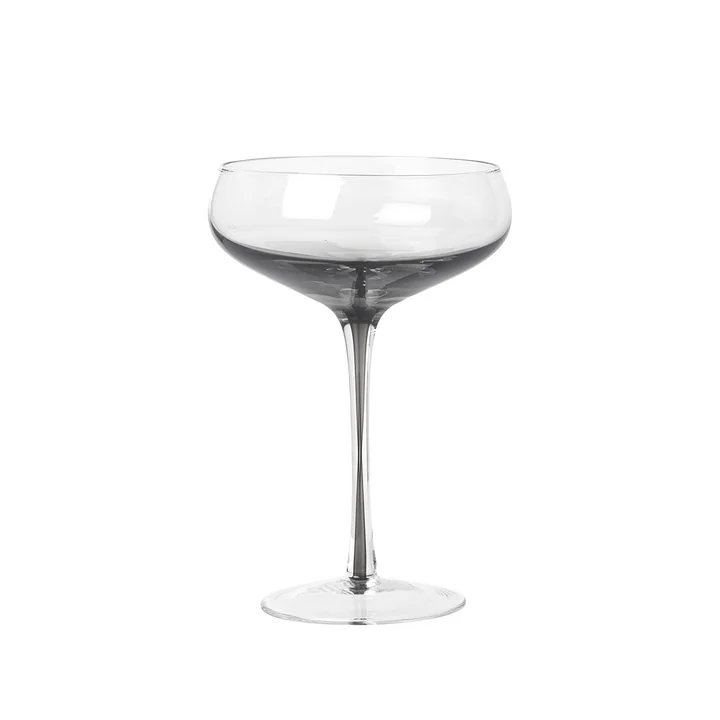 Broste Copenhagen - Smoke Verre à cocktail 200 ml, gris