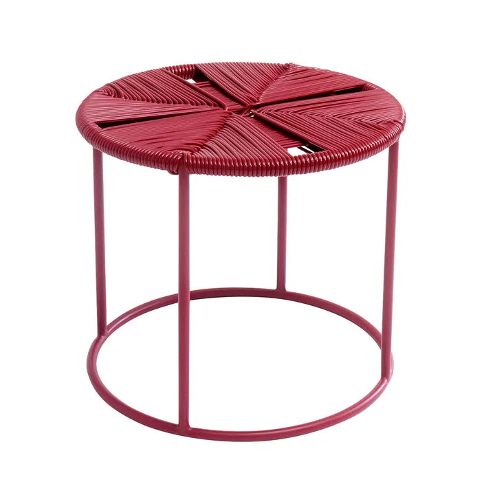 Acapulco Design - The Side Table, mesita, CDMX_3, bordeaux