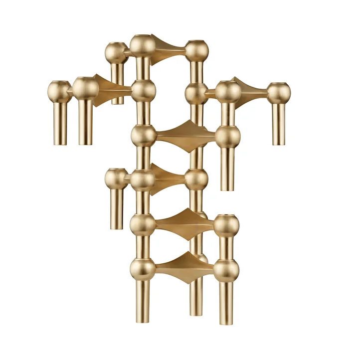 Stoff Nagel - Bougeoir, laiton brossé