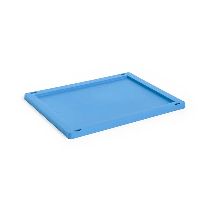 HAY - Colour Crate Couvercle M, plastique, electric blue