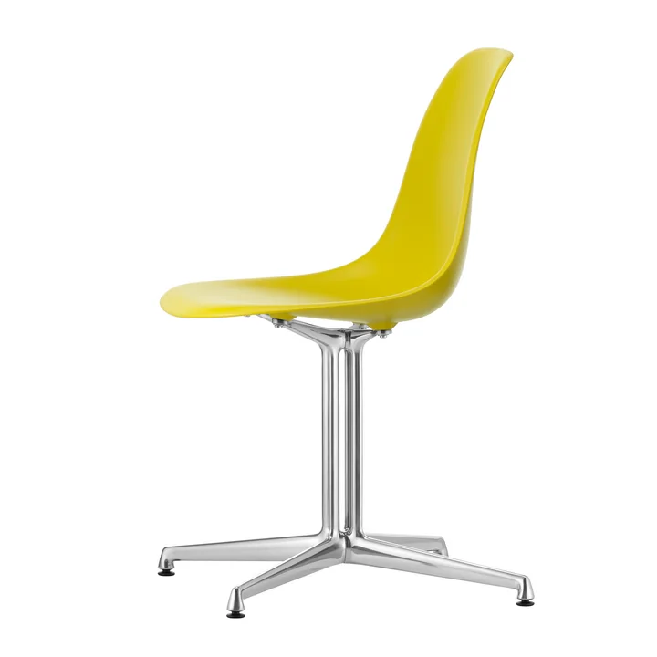 Vitra - Eames Plastic Side Chair DSL RE, poli / moutarde