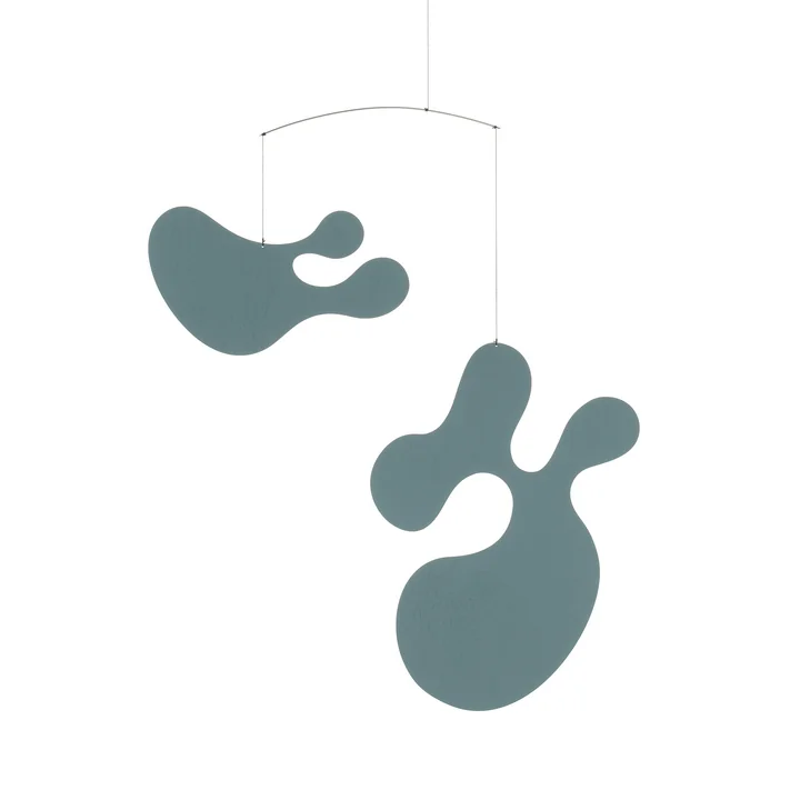 Vitra - Eames Plywood Mobile, modèle C, gris glacé