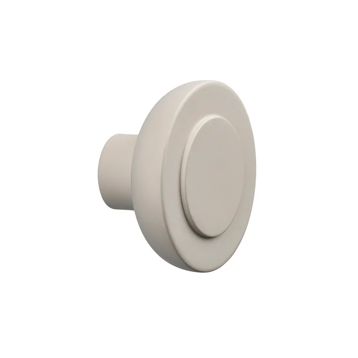 Zone Denmark - Sensu Crochet de garde-robe Ø 7,5 cm, sable