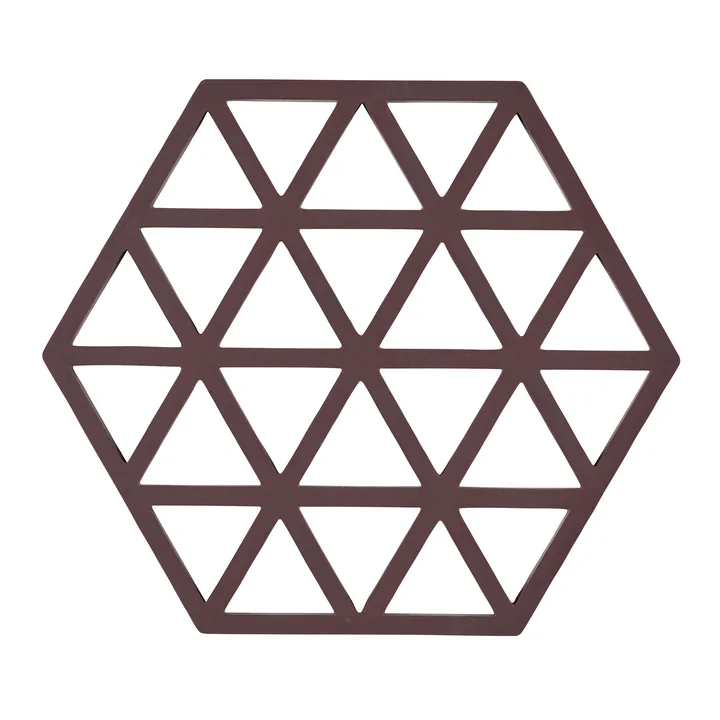 Zone Denmark - Triangle Dessous de verre, 16 x 14 cm, kalamata