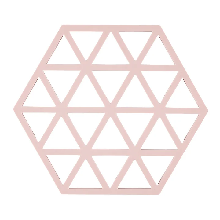Zone Denmark - Triangle Dessous de verre, 16 x 14 cm, rose