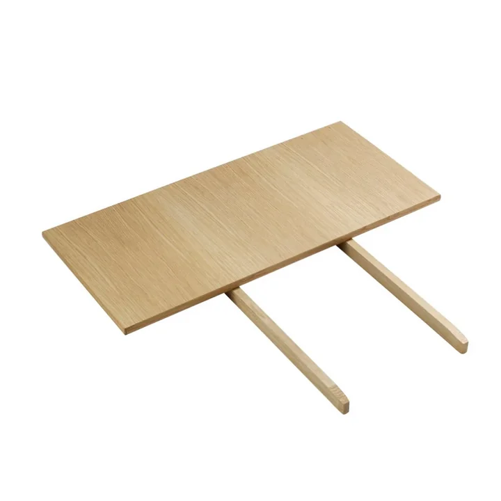 FDB Møbler - Rallonge de table pour C35A & C35B Table de salle à manger, chêne laqué mat