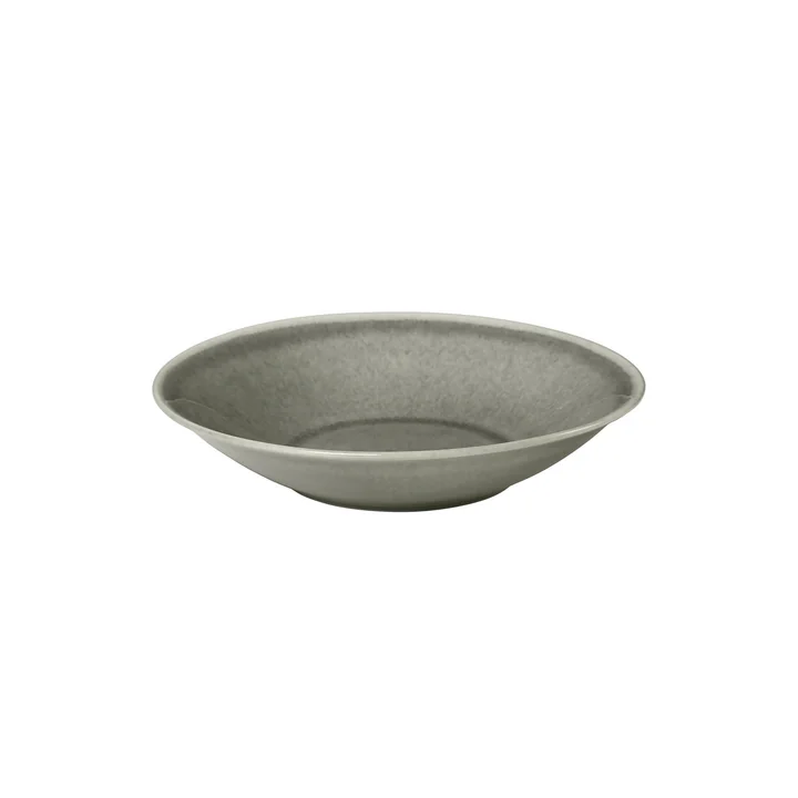Broste Copenhagen - Nordic Rain Assiette creuse, Ø 22,5 x H 5 cm, grise