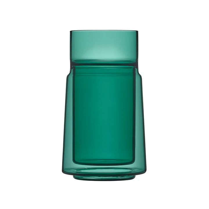 Jacob Jensen - Verre double paroi thermique, large, 33 cl, vert