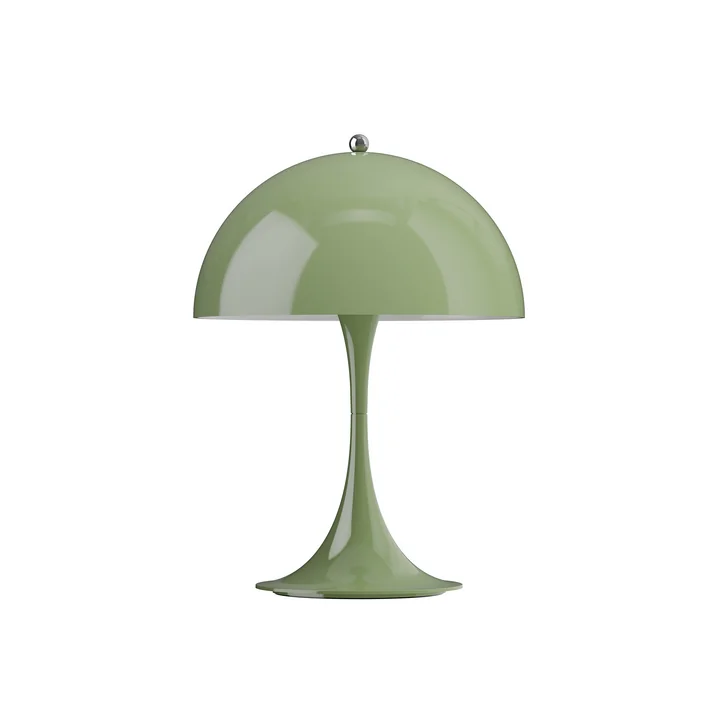 Louis Poulsen - Panthella 250 Portable V3 Lampe de table LED à batterie, vert mousse opaque