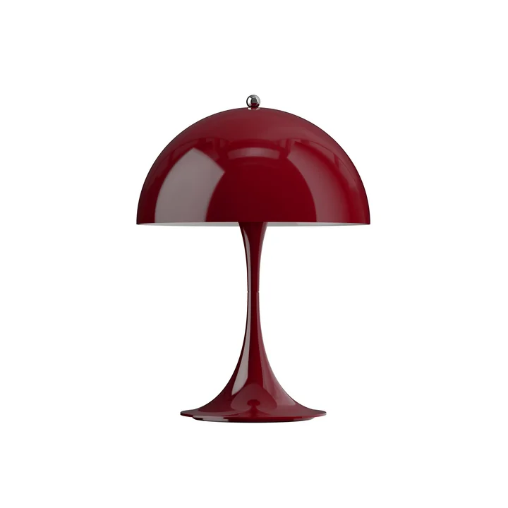 Louis Poulsen - Panthella 250 Portable V3 Lampe de table LED à batterie, opaque bordeaux