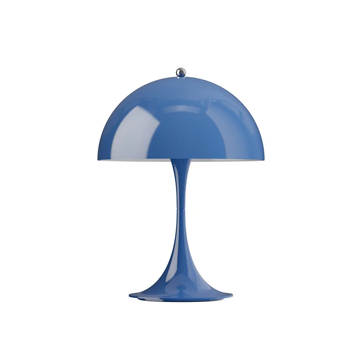 Louis Poulsen - Panthella 250 Portable V3 Lampe de table LED à batterie, opaque bleu indigo