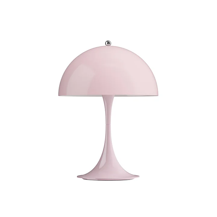 Louis Poulsen - Panthella 250 Portable V3 Lampe de table LED à batterie, opale pale rose
